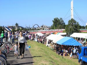 快い風が吹いていた会場