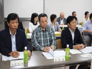 清田区選出の道議、市議も総会に参加