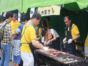 おいしい香り、イカ焼き