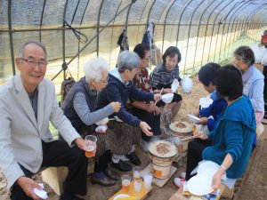 ビールとジンギスカンでご機嫌