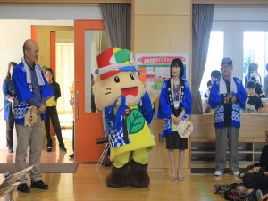 きよっち、来賓として紹介される