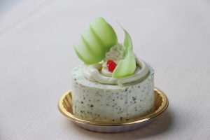 ほうれん草のレアチーズケーキ(シャトレーヌ清田店)