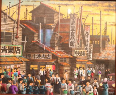 あのとき、そこにあった昭和」 昭和30年代情景画家 清田区の野島理さん