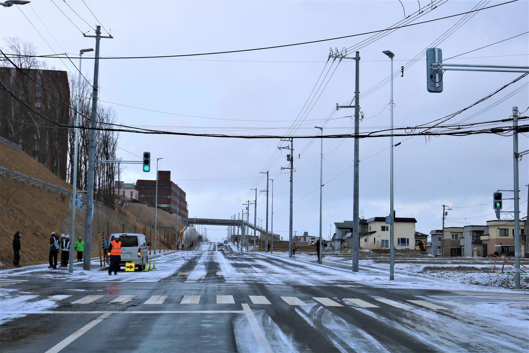30年来の地元の悲願 実現！ 清田通 12月20日午前11時開通！ ひろまある 清田